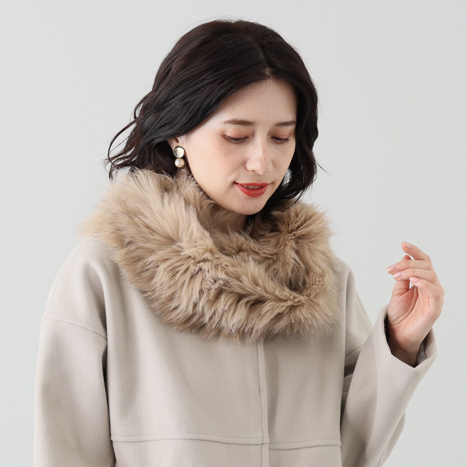 ブルーフォックスヤーン スヌード- ショップチャンネル