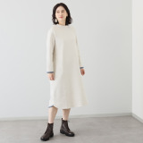シロヤイチガントウキョウ リバーエース（Ｒ） 裏毛起毛 ラグランスリーブ ワンピース