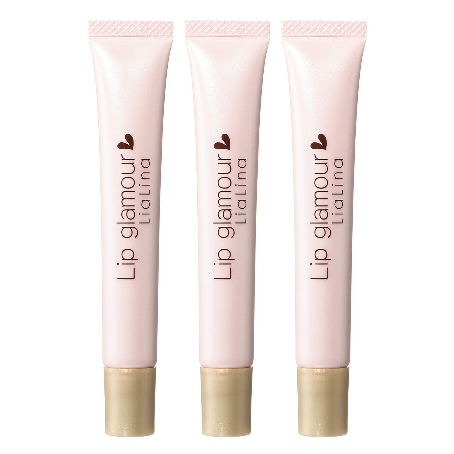 リアリナ 美容液・口紅の下地・ リップグロスの１品３役 うるツヤ立体感を演出！ リップグラマー ＜クリアピンク＞ ３本セット