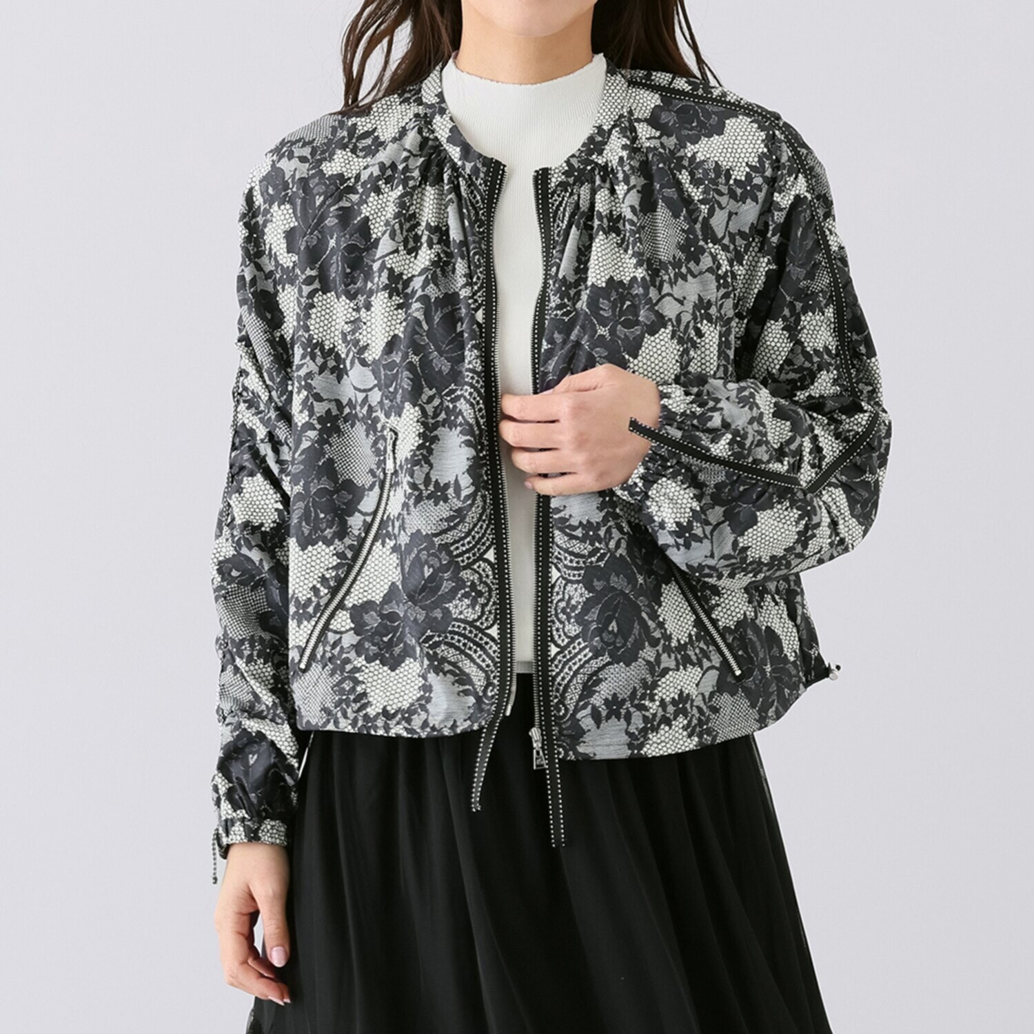 定価19,800円 新品 グレディブリリアン 3DレースクルーJK ジャケット 定価19,800円 新品 グレディブリリアン 3DレースクルーJK ジャケット