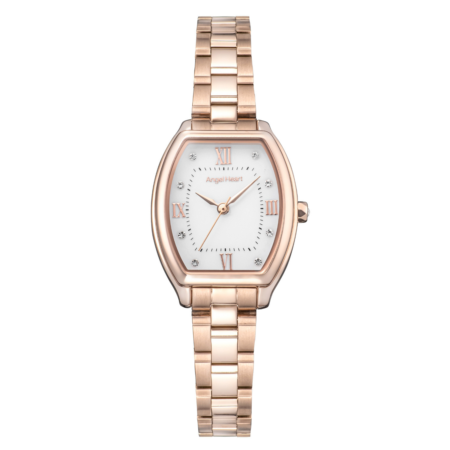 エンジェルハート イノセントタイム トノーフェイス ソーラーウォッチ ＜ピンクゴールドカラー＞