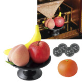 いつも華やか お供え果物 供物台と果物セット （リンゴ・バナナ・ ミカン・モモ） ※本物そっくり 食べられません