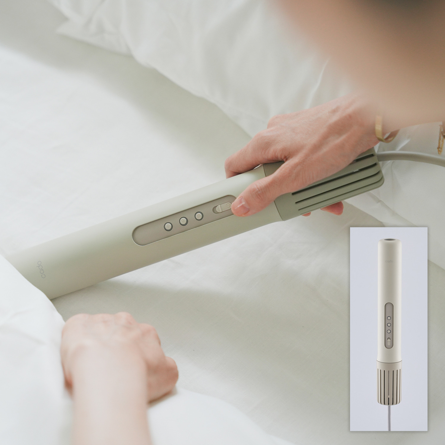 カドー 軽量スリム＆ 驚くほど手軽に使えて パワフル風量で暖める！ ふとん乾燥機　フェーン ＦＥＮ−００２