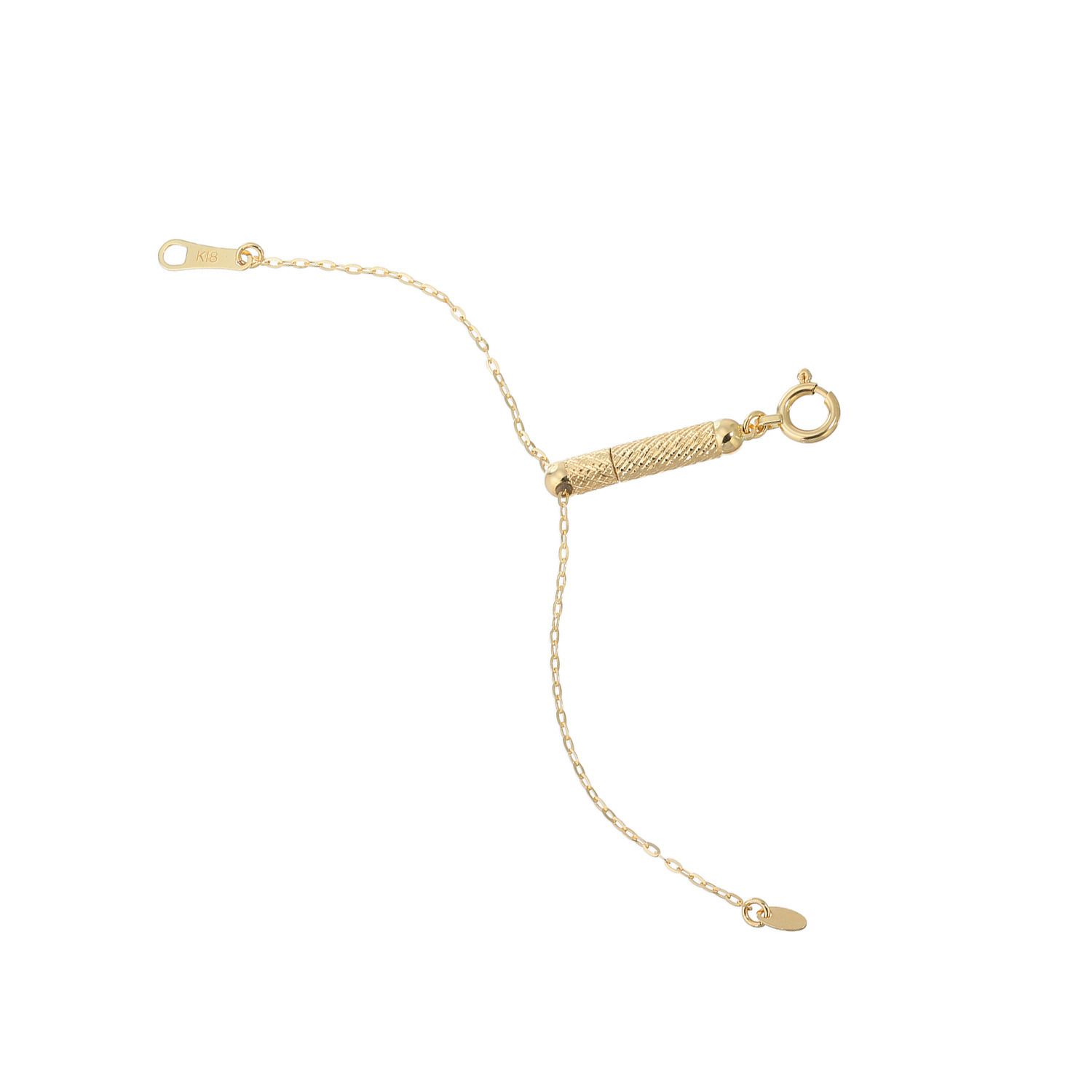 オーサムジュエリー １８Ｋ スライドアジャスター付 マグネットクラスプ