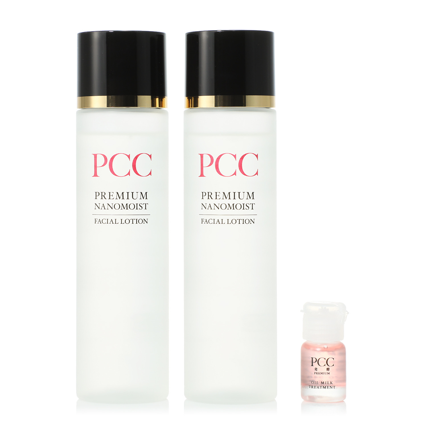 ＰＣＣ ハリ・ツヤ・潤い・キメの オリジナル自社原料を ９３％配合 プレミアム　ナノモイスト フェイシャル　ローション ２本スペシャルセット