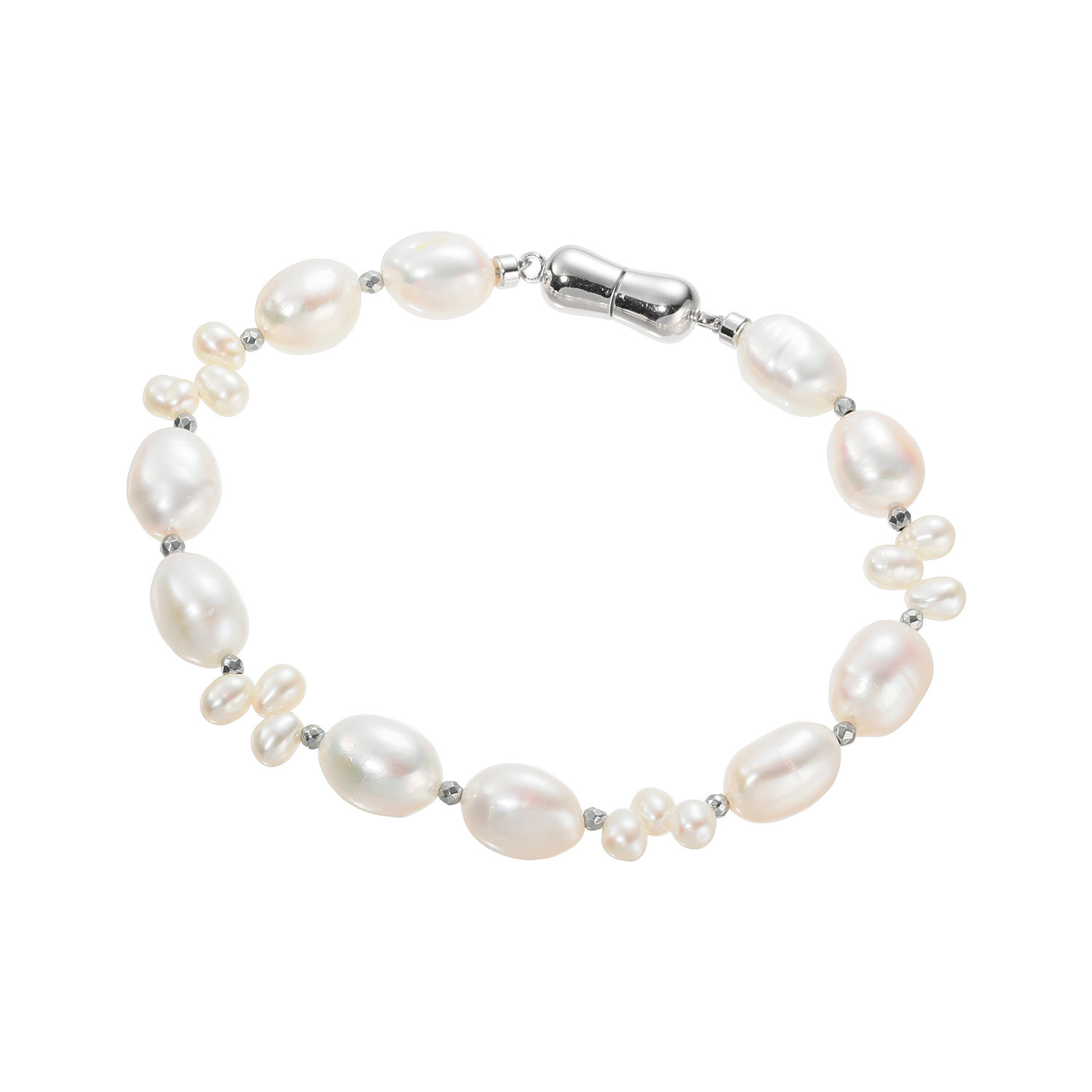 グランシフォレ 淡水パール ブレスレット