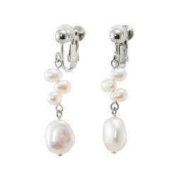 グランシフォレ 淡水パール スウィング イヤリング／ピアス