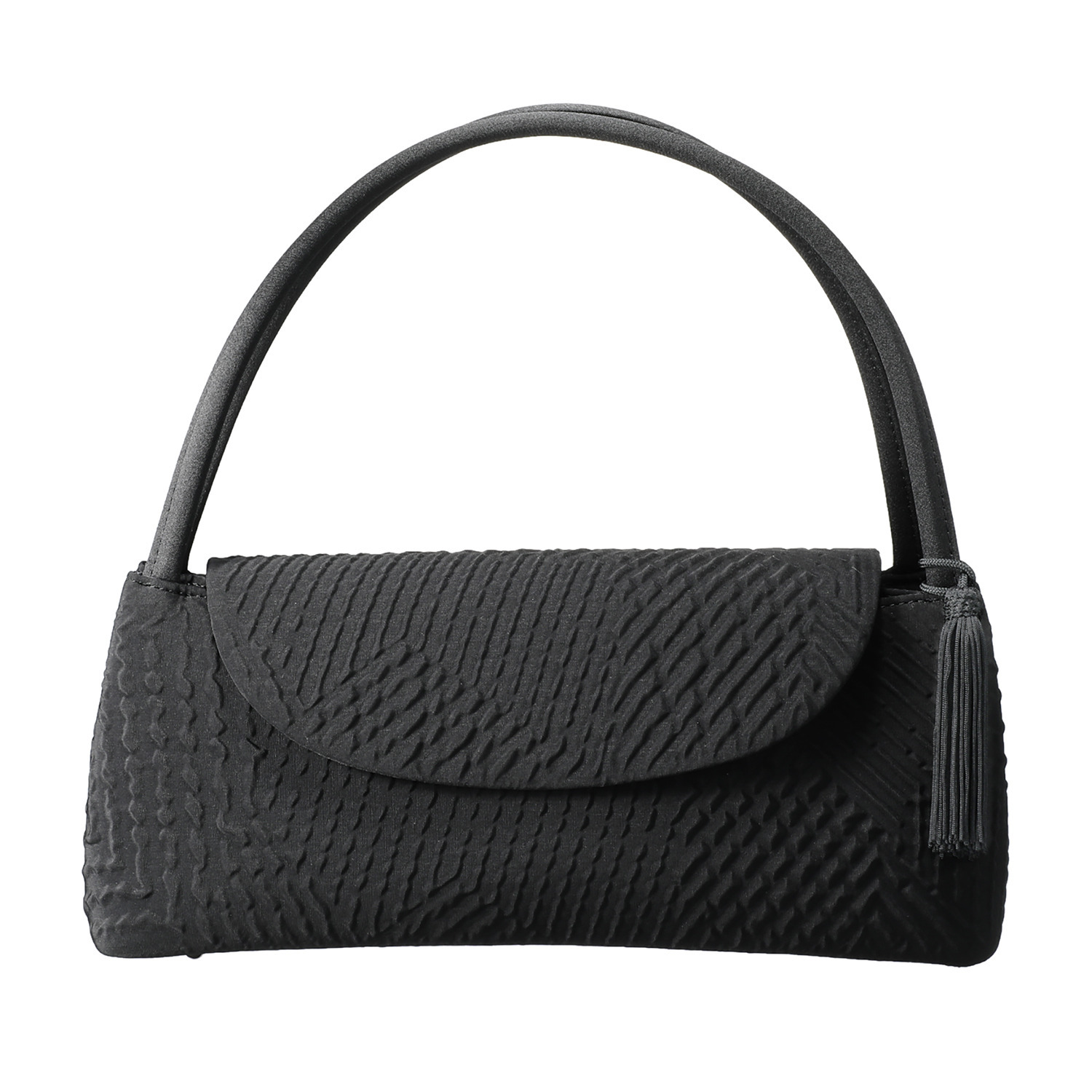 岩佐 国内生産 ジオメトリック柄 フォーマルバッグ ＜タッセル付＞