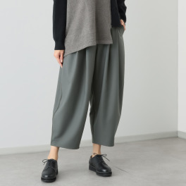 ヨウゾウカタブキ ポイントベルト タックセミワイドパンツ