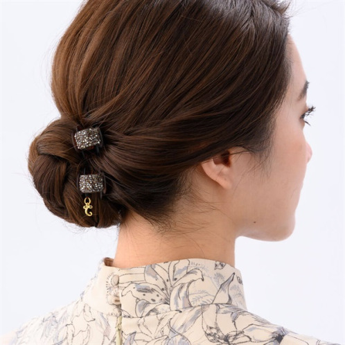 コンプレックスビズ クリスタルブルーム　ホイップクリップ２個セット　証明書あり コンプレックス・ビズ クリスタルガラス クラッシュ ホイップクリップ