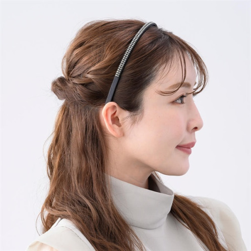 ［新作新品］COMPLEX BIZ クリスタルメッシュヘアバンド コンプレックス・ビズ クリスタルメッシュ ヘアバンド- ショップチャンネル