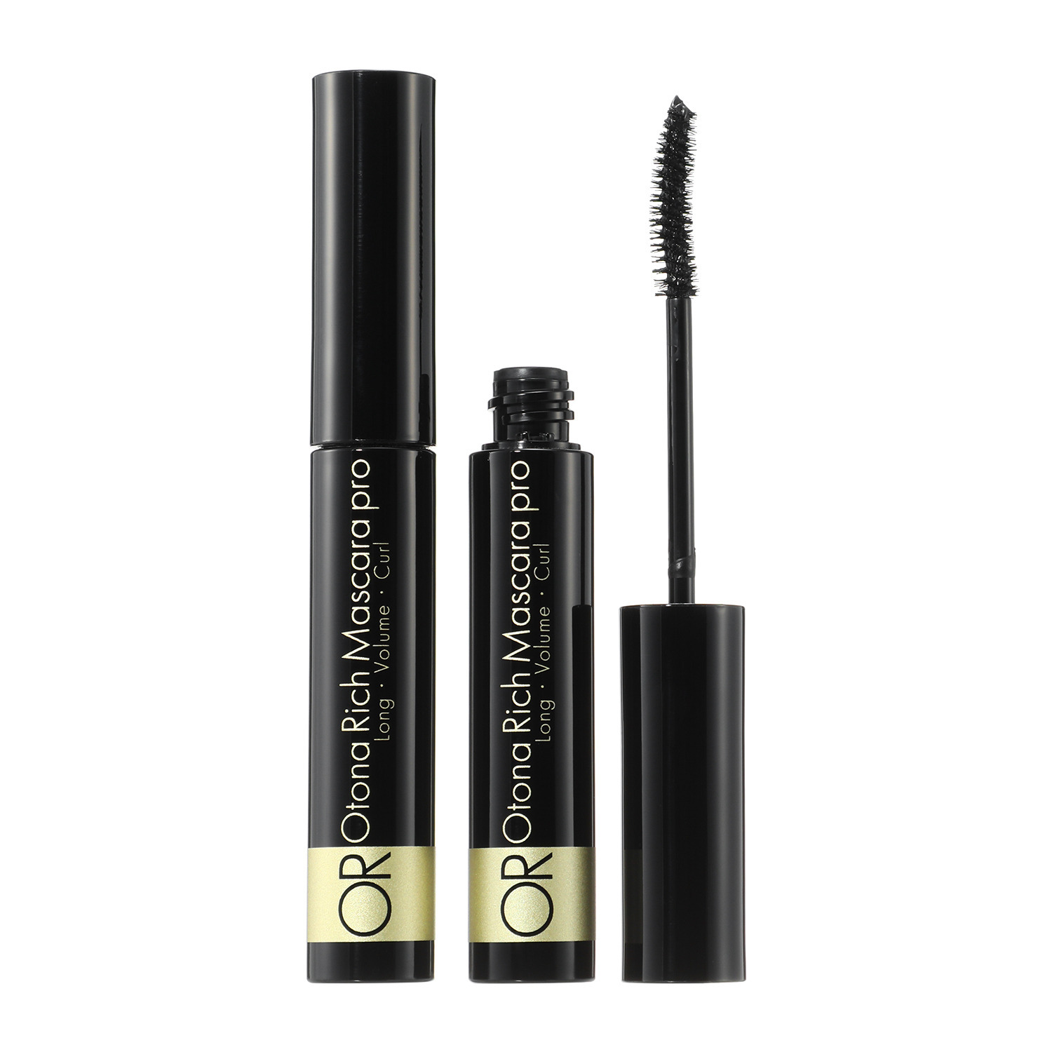 大人リッチ 長い扇形まつ毛を演出 品よく際立つ漆黒カラー マスカラ　プロ デビュー２本セット