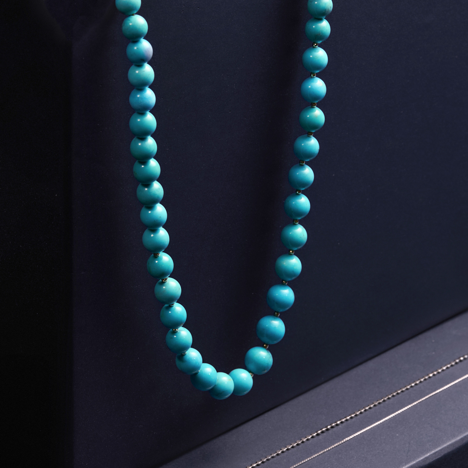 グランダム １８Ｋ ターコイズ グラデーション ネックレス