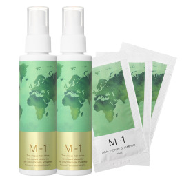 毛髪研究をもとに開発 育毛、薄毛、脱毛の予防！ Ｍ−１育毛ローションＳ ２本特別セット