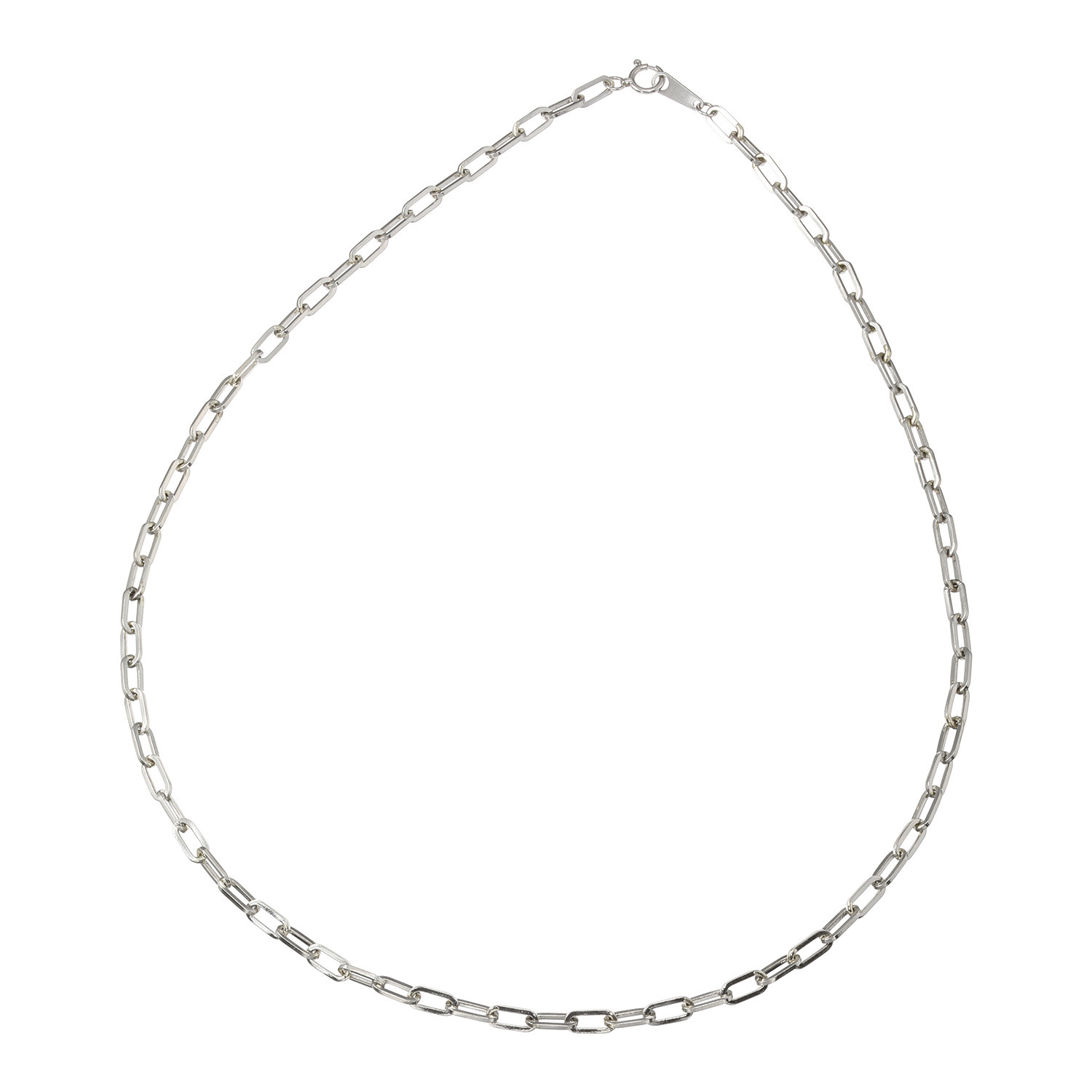 オーサムジュエリー プラチナ８５０ ボリューム ホローネックレス