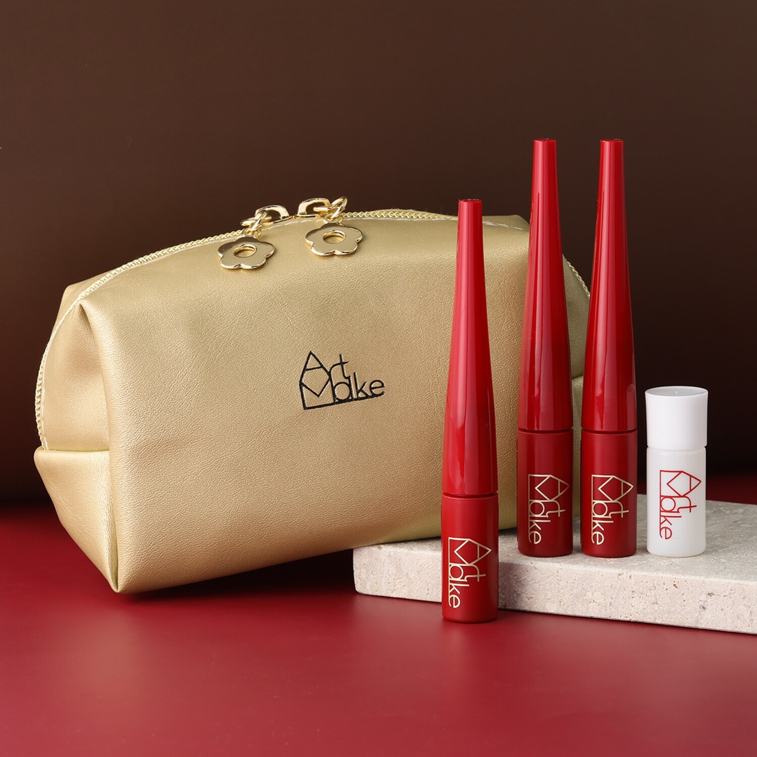 アートメイク ブランド設立２５周年 水・汗・皮脂に強い！ 美眉が色持ち長続き 眉墨 ＜ナチュラルブラウン＞ ３本特別セット