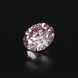 ラビオス アーガイル産 ファンシーパープリッシュ ピンクダイヤモンド ラウンドルース ＜鑑定書・産地証明書付＞