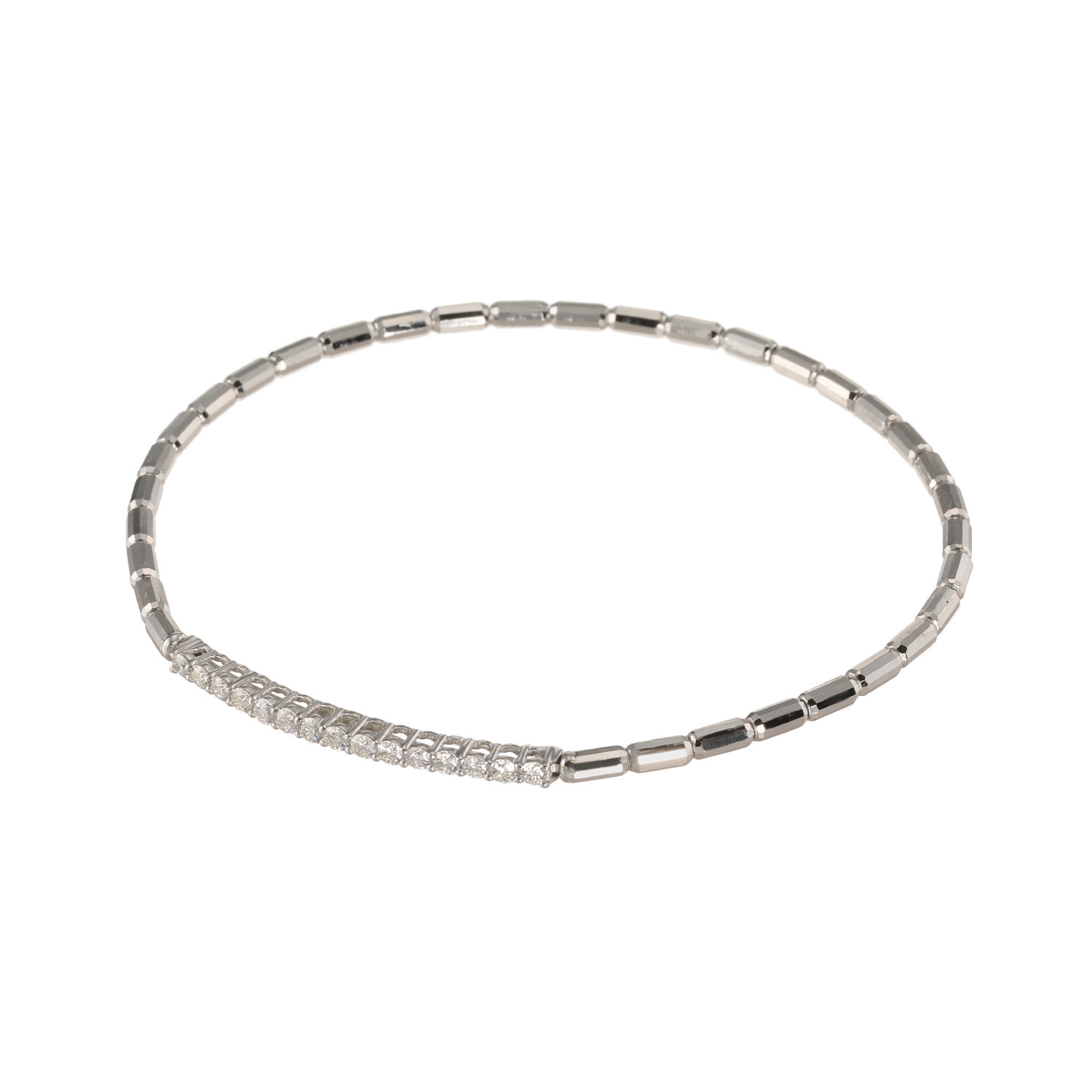 ディーラリエ ０．３カラットＵＰ ダイヤモンド ディーエラスティック ブレスレット