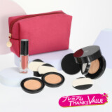 リカリアル ６０秒で簡単！ メイク効果で透明感のある 輝くツヤ肌に仕上がる マルチファンデ＆パウダー スペシャルセット