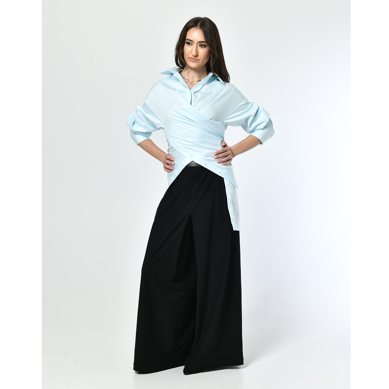 Ｚ．Ｇ．ＥＳＴ（ゲスト） コットン混ジャージー トランスフォーム Ａｌｌａ（アラ）パンツ