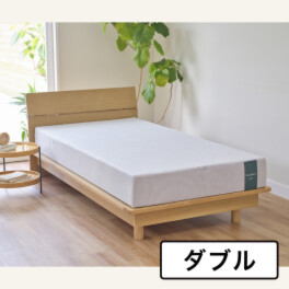 ｎｉｓｈｉｋａｗａ ２０ｃｍの厚みと 点で支える スヤラ　ドッツ ベッドマットレス ＜２０ｃｍ厚・ダブル＞