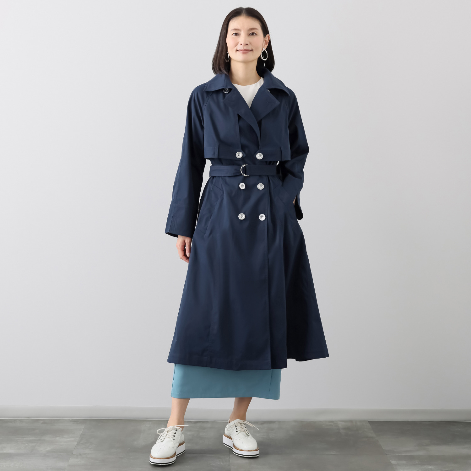 キョウコ ヒガ コートドレス風 トレンチコート- ショップチャンネル