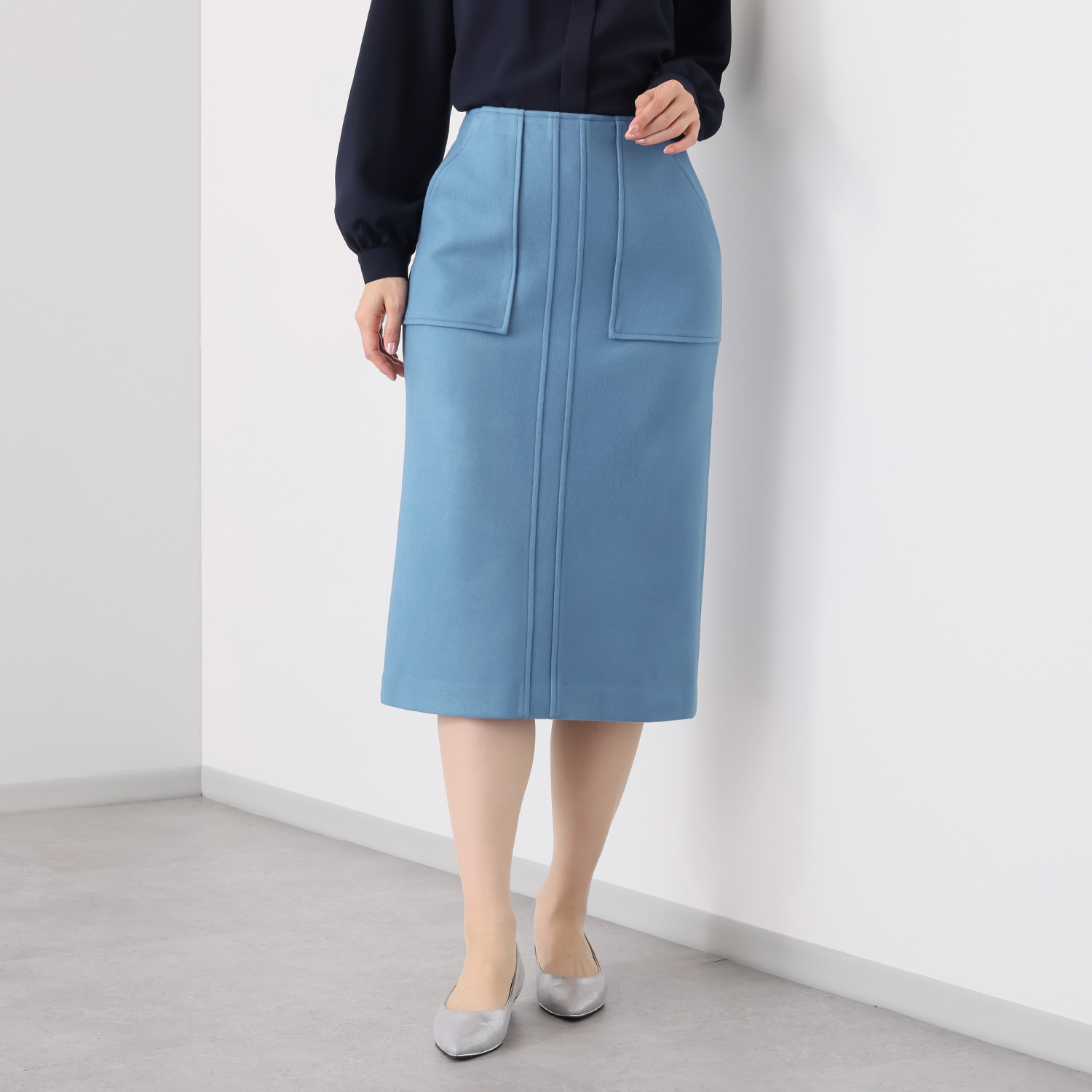 TFW49 青 スカート ポケット付き TFW49 青 スカート ポケット付き tfw49 ゴルフウェア レディース」の