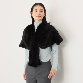 ミンクヤーン ケープストール