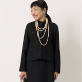 ミューリエ 余白のある上品さを演出 グレースフル ツイードジャケット