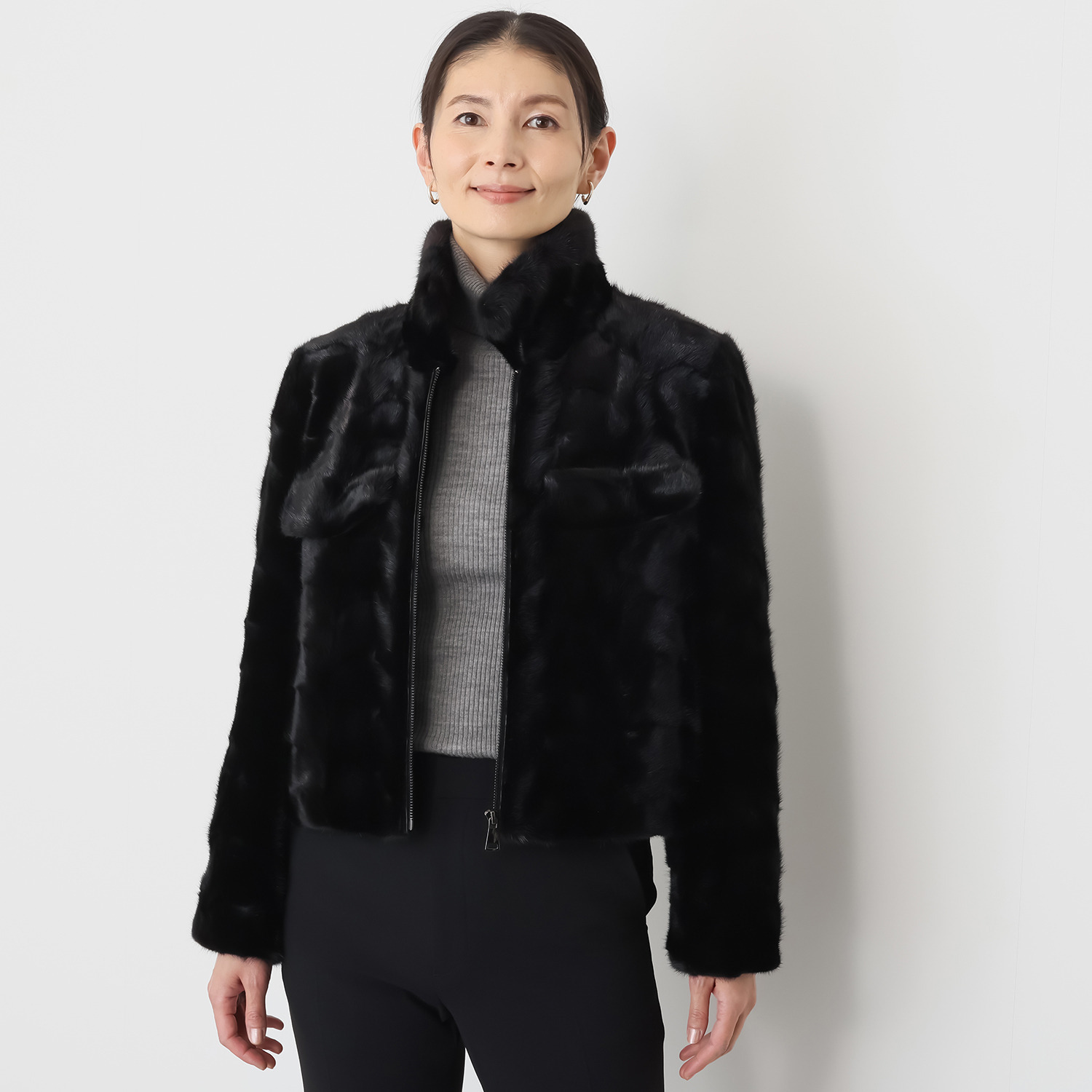 ミンクブルゾン