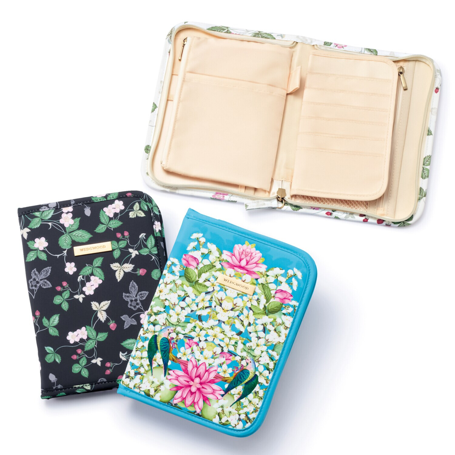 ウェッジウッド はっ水 お薬手帳マルチケース