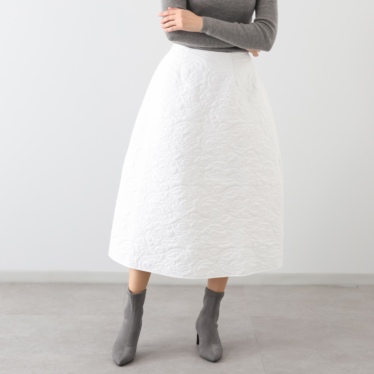 アットランティーヴァ アリア キルティングスカート- ショップチャンネル