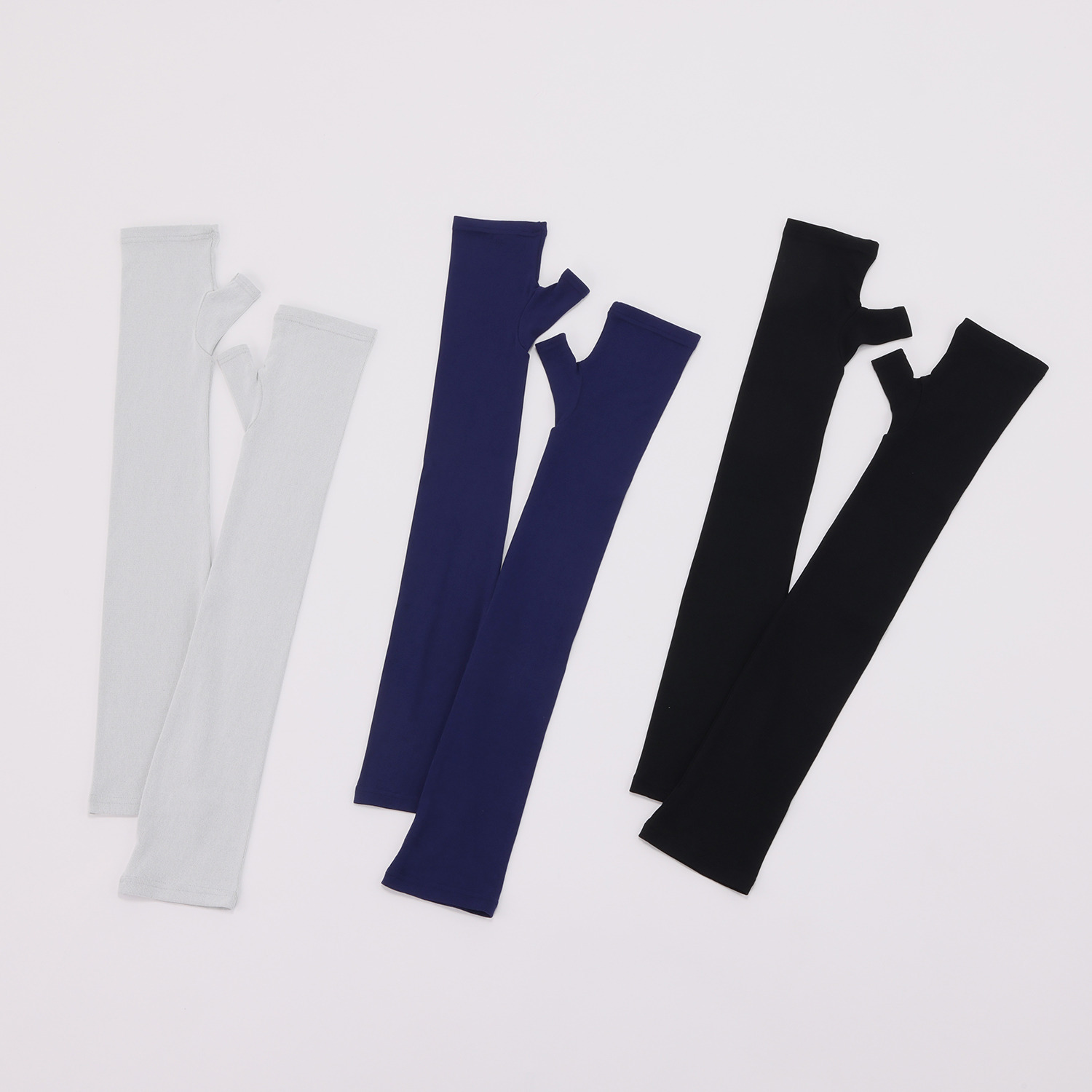 ルミナスシールド 近赤外線・ＵＶカット 遮熱・吸水速乾 アームカバー３色セット