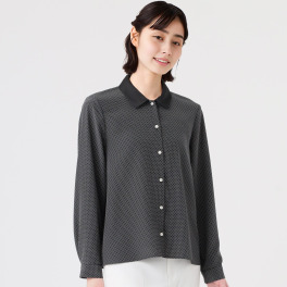 イフェメル／ ダブルフェーストーキョー ドットプリントシャツ