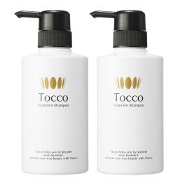 トッコ 先端美容成分ＥＧＦ配合 頭皮ケアと潤いヘアケアの オールインワン！ 新トリートメント シャンプー デビュー２本セット