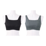 きれいになろう！ 爽やかメッシュ調 ワイヤーで美バストメイク ブラジャー２枚セット