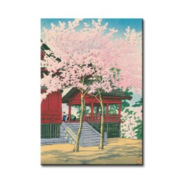インテリアアート 上野清水堂　試摺 ＜約２７×１９ｃｍ＞