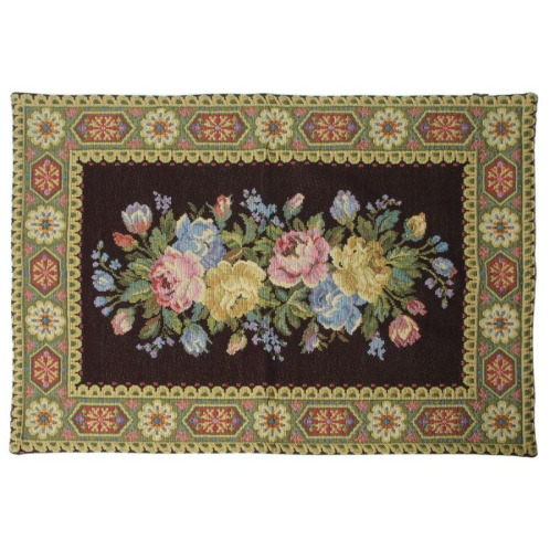 シンクビー！ ゴブラン織 ラグマット “セレニア”