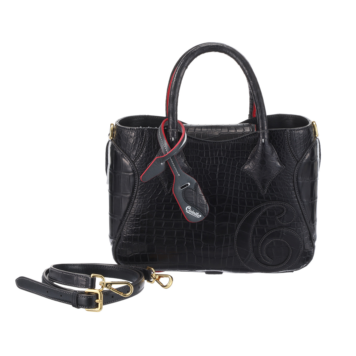 チビナイル クロコダイル 2ウェイハンドバッグ- ショップチャンネル
