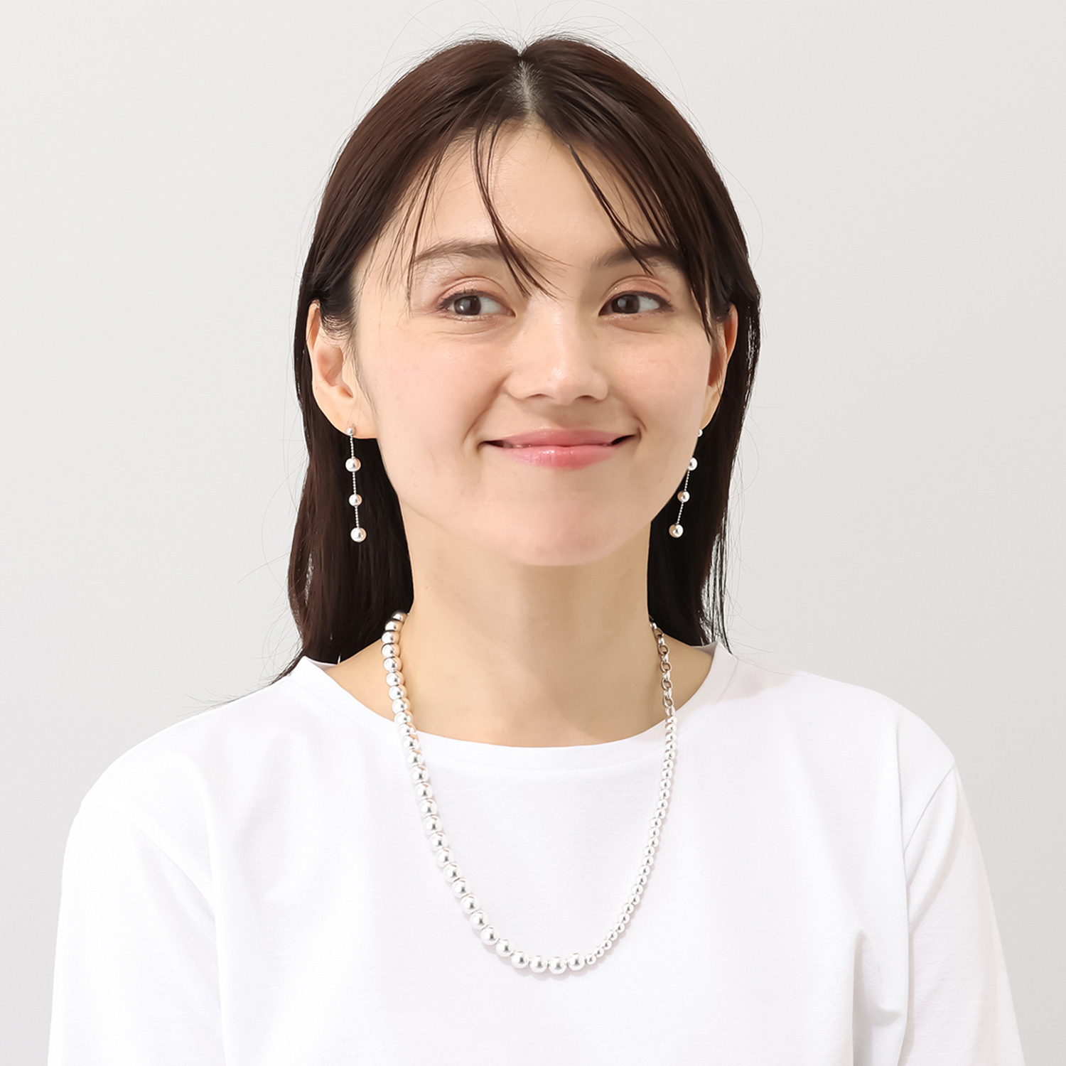 ジューカトル ボールチェーン ショートネックレス
