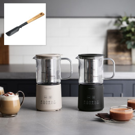 レコルト ６つのモード搭載で おうちでカフェ気分♪ カップ型ドリンクメーカー “ホットチョコ＆ 　ミルクフォーマー” ＲＭＴ−３　特別セット