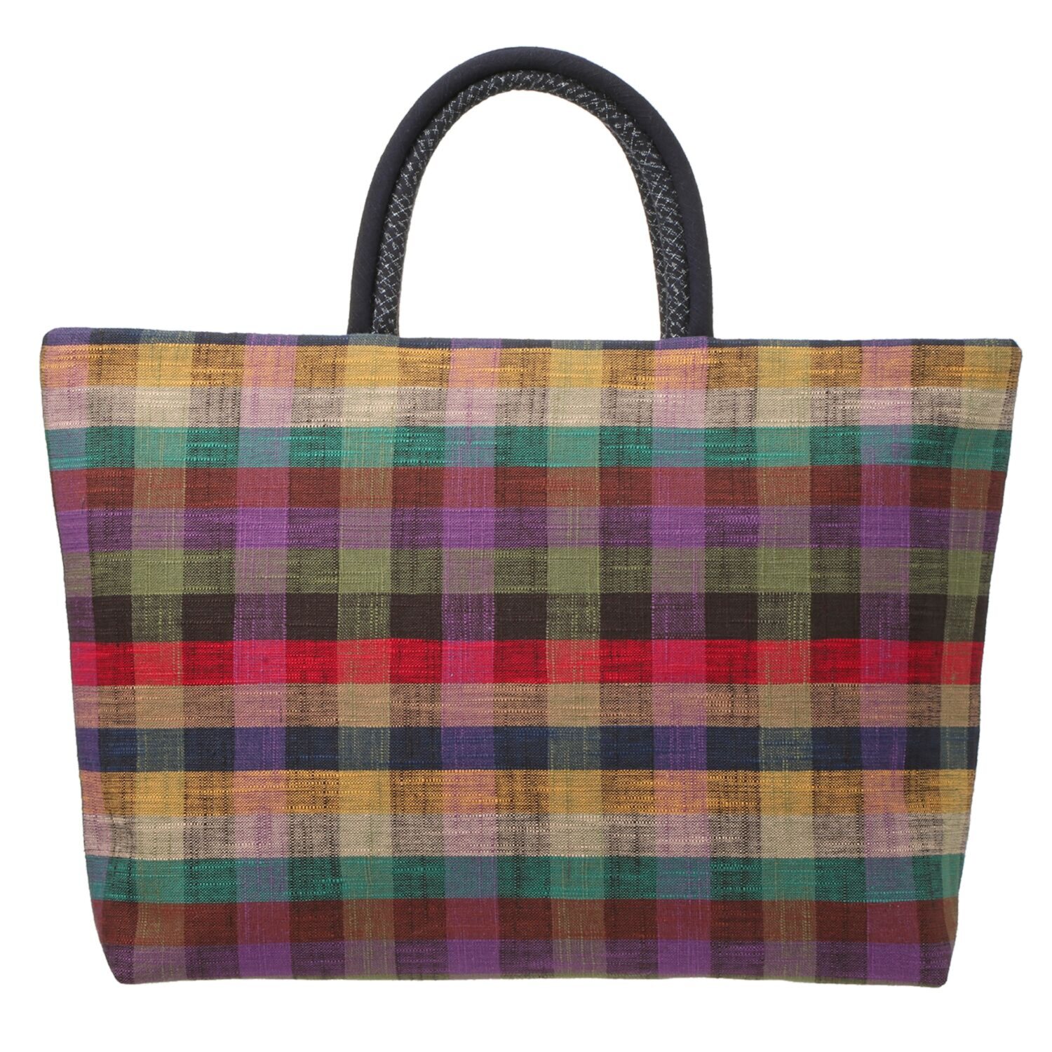 オカモト商店 儀右ヱ門 久留米かすり トートバッグ