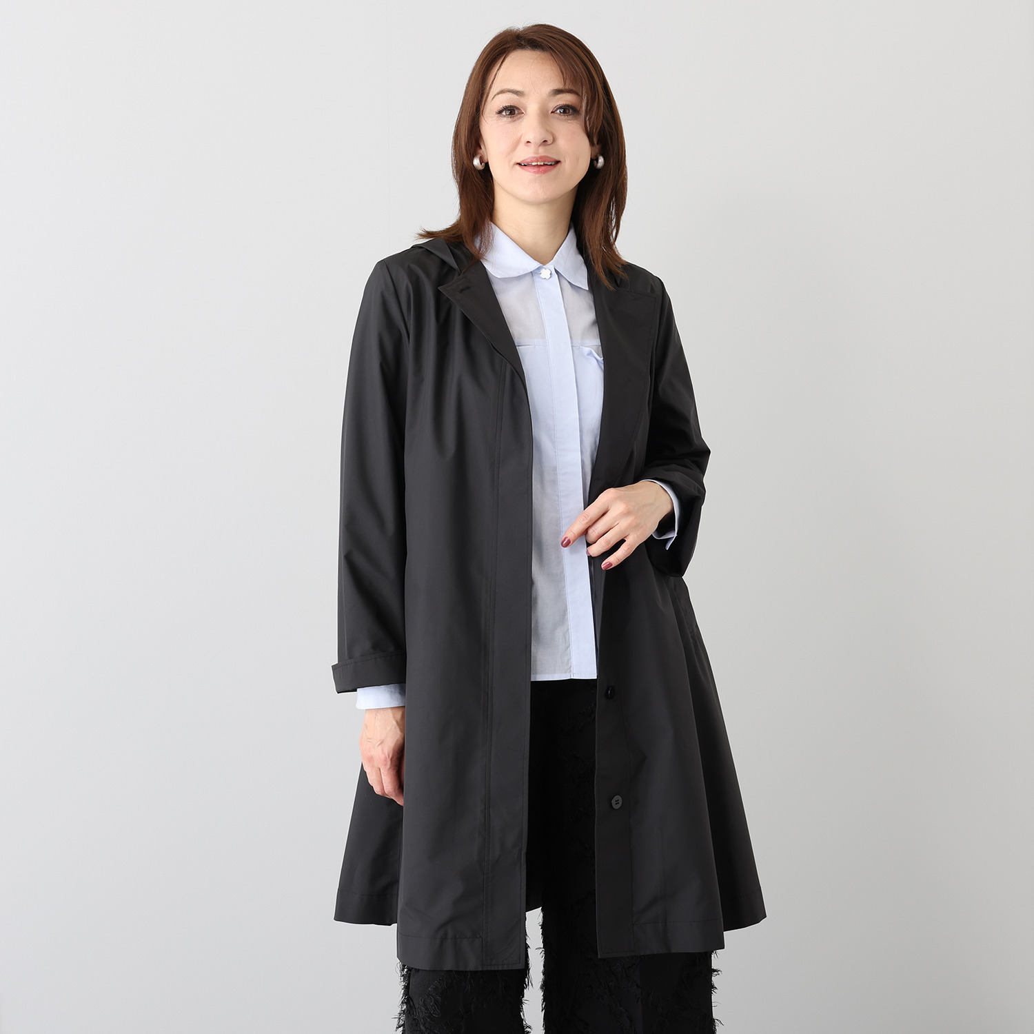 ヴィオラウィル はっ水 軽くて美しいＡライン 旅行やタウンにも便利な スプリングコート