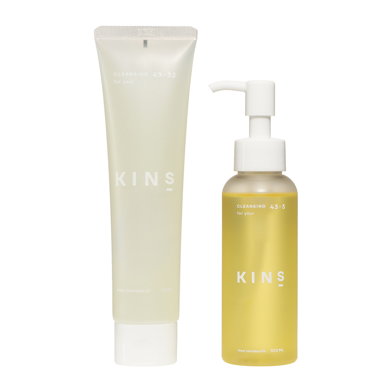 KINS 新潤いクレンジング オイル＆ クレンジングジェル- ショップ