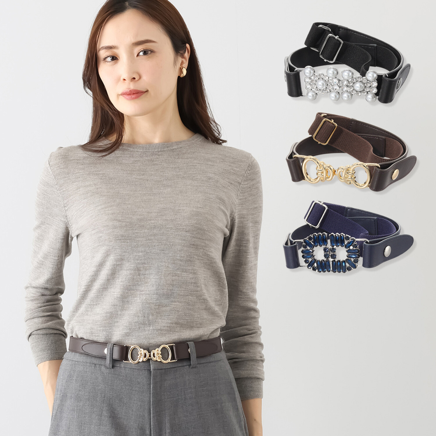 メイドバイスターズ デザインバックル付き ２ｗａｙベルト