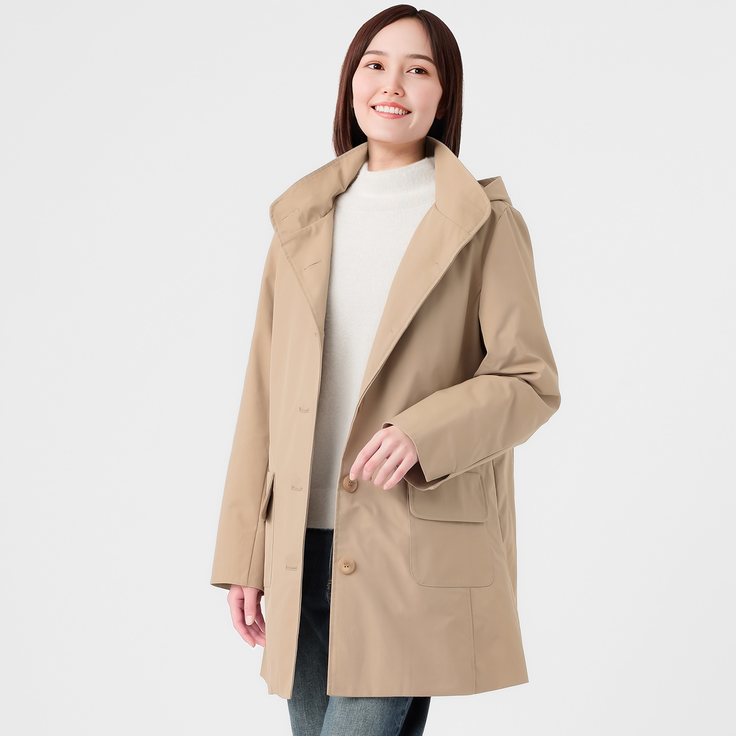 ダジュール ライナー付 デザインコート