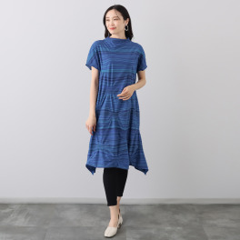 プレセントーア 日本製 無縫製ジャージー 軽くて動きやすい ストレッチワンピース