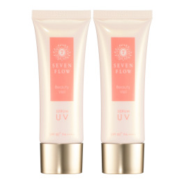 セブン　フロー 美容成分９９％配合で ハリ潤い＆自然な素肌美へ 新ビューティ　ヴェール デビュー２本セット