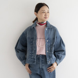 イロプライム 大人の華やか デニムジャケット