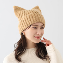 アルトローズ ネコミミニット帽